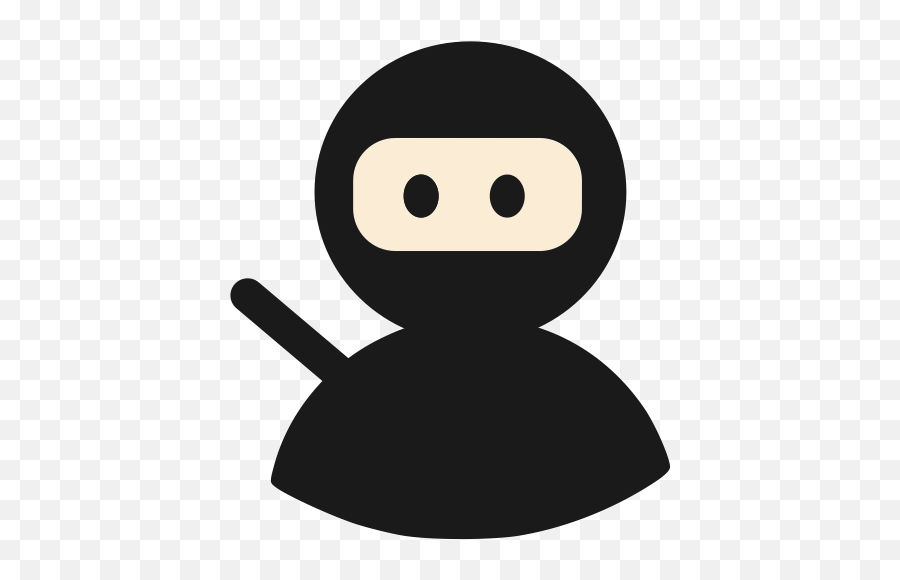 Ninja Icon At Getdrawings - Ninja Avatar Emoji,Ninja Emoji Iphone
