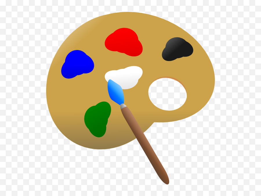 Paint Clipart Face Painting Paint Face - Animated Picture Of Paint Emoji,Paint Palette Emoji