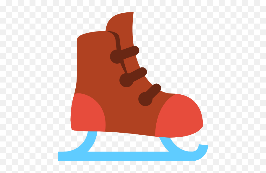 Ice Skate Icon - Ice Skate Clipart Png Emoji,Ice Skate Emoji