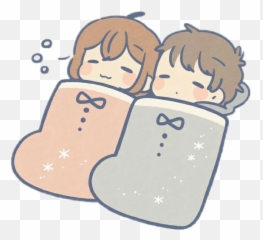 Freetoedit Cute Kawaii Boyfriend - And Girlfriend Cartoon Drawings Emoji