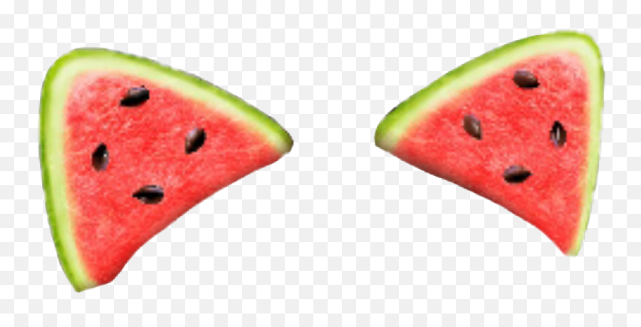 Snapchat Emoji Ohren - Watermelon,Snapchat Fruit Emoji