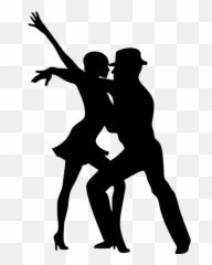 Dance Team Salsa - Latin Silhouette Emoji