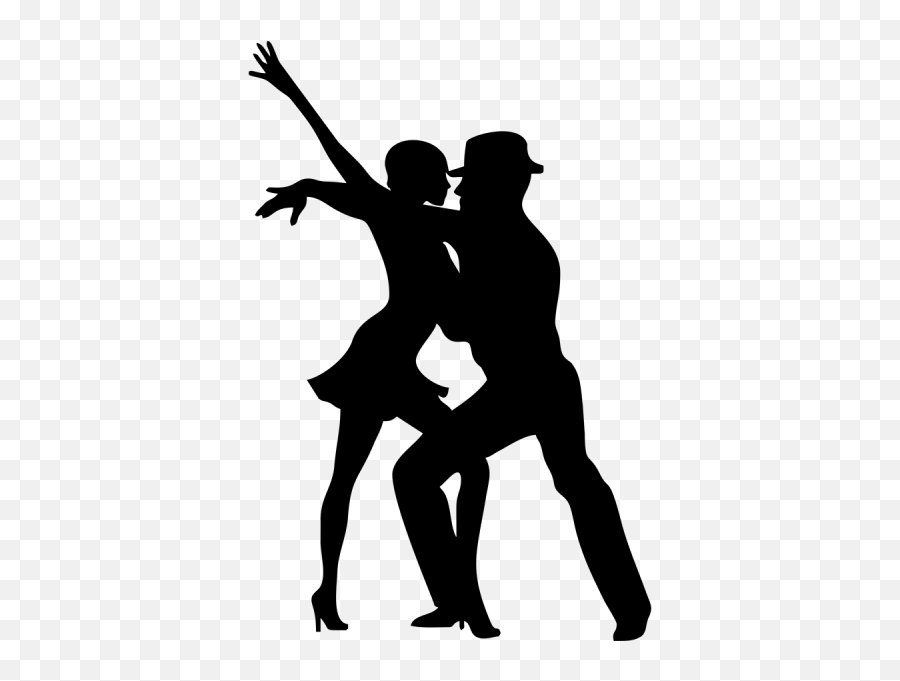 Dance Team Salsa - Latin Dance Silhouette Emoji,Flamenco Dancer Emoji
