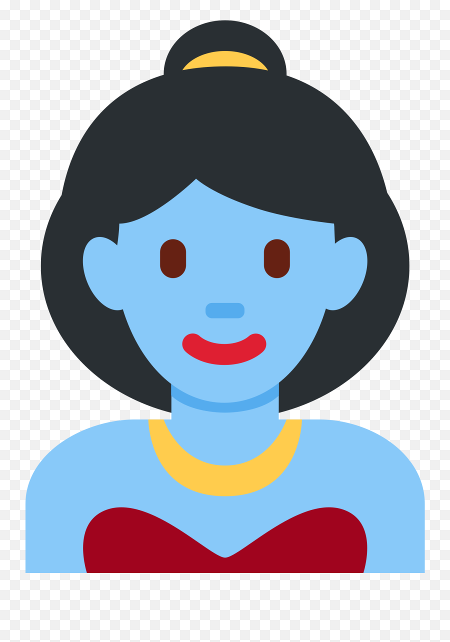 Twemoji2 1f9de - Woman Genie Emoji,Lip Emoji