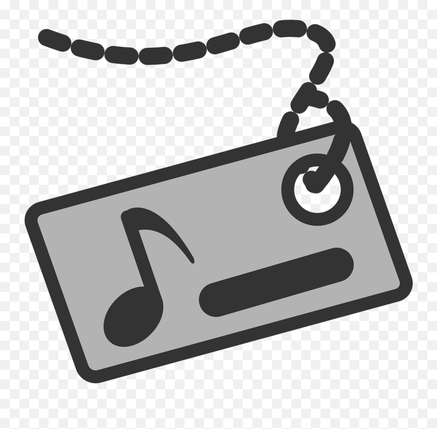 Badge Tag Music Pass Id - Name Tag Musik Emoji,Fishing Emoji