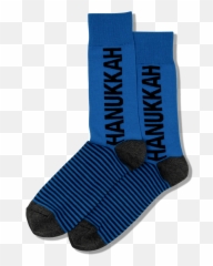 Mens Hanukkah Crew Socks Emoji