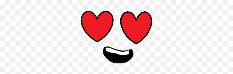 Cute Love Heart Eyes - Heart Emoji,Cute Heart Emoticon