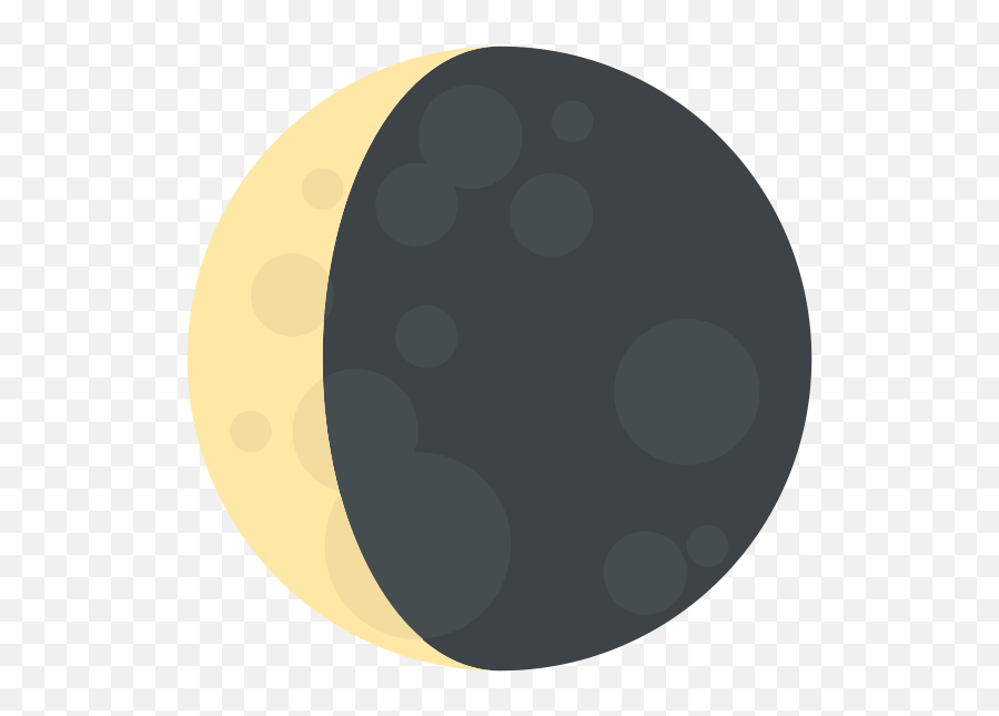 Emojione 1f318 - Black Metal 666 Emoji,Grey Moon Emoji