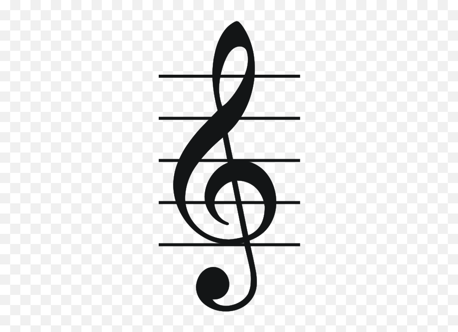 Treble Clef Symbol Free Download Clip - G Clef In Music Emoji,Bass Clef Emoji