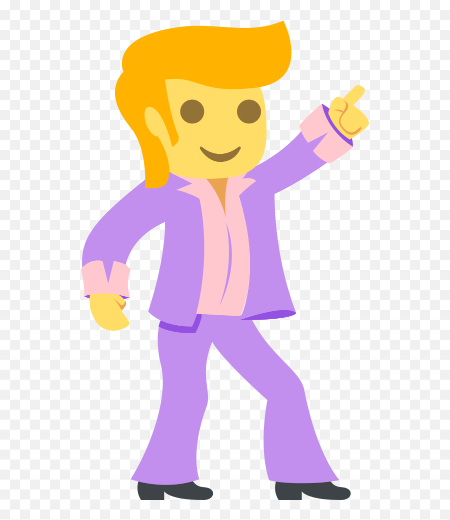 Emojione 1f57a - Dancing Man Emoji,Trophy Emoji