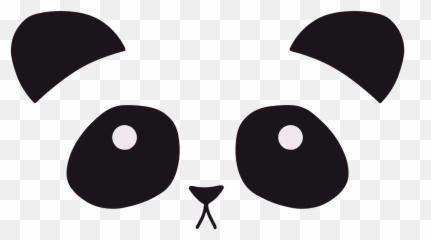Cute Face Png Picture - Panda Art Emoji