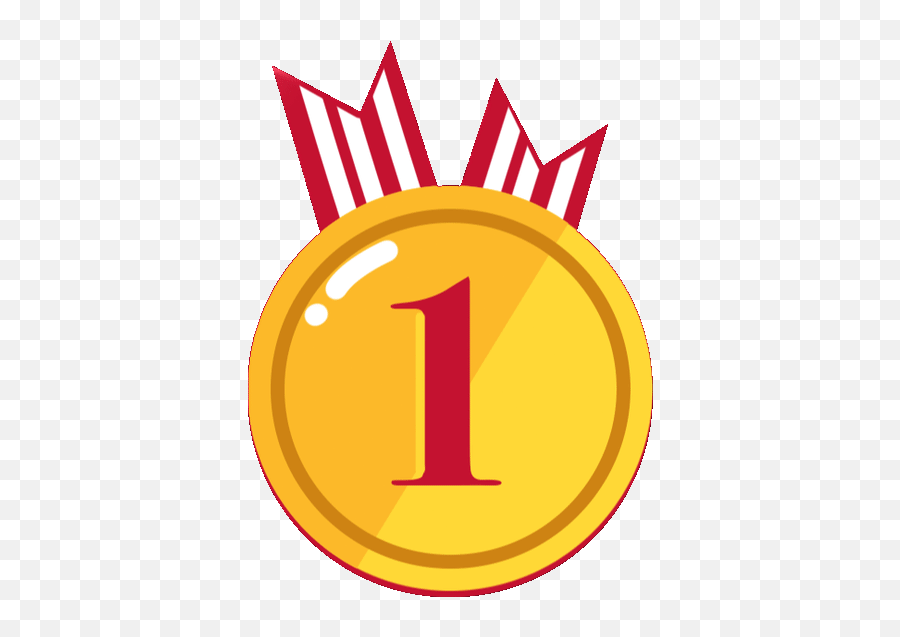 Top 1st Win Stickers For Android Ios - 1st Gif Emoji,First Place Medal Emoji