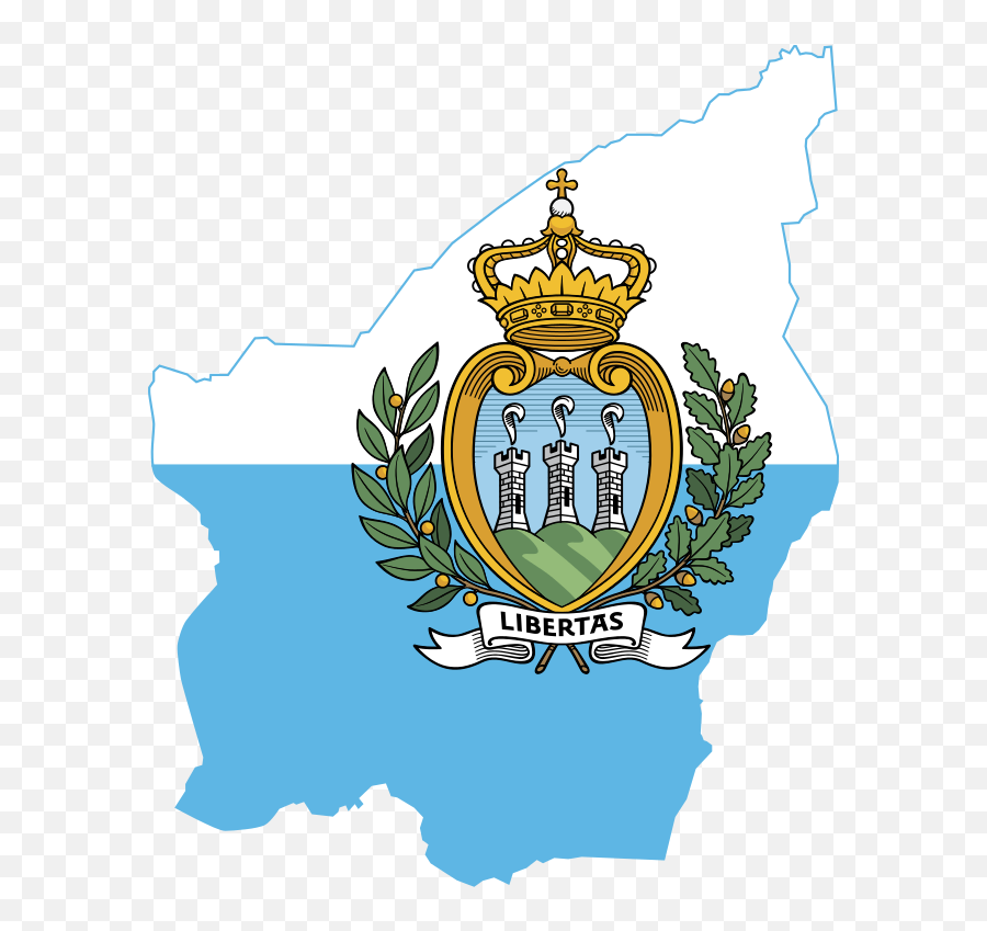 Flag Map Of San Marino - San Marino Flag Map Emoji,Northern Ireland Emoji