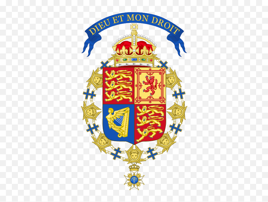 Coat Of Arms Of Edward Vii Of The - Crest Of Edward Vii Emoji,All Emojis In Order