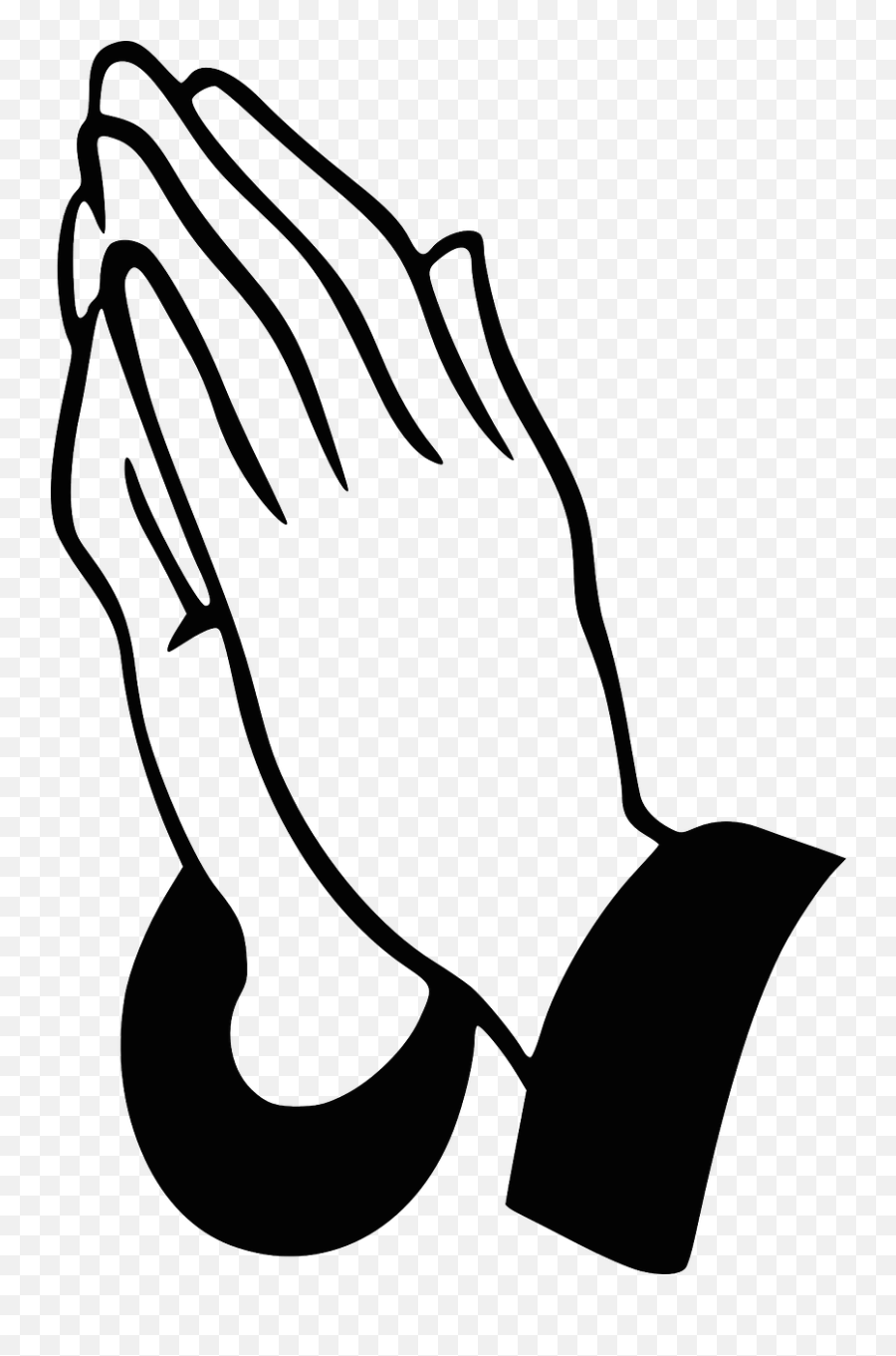 Praying Hands Prayer Clip Art - Praying Hands Clipart Emoji,Praying Hands Emoji Code