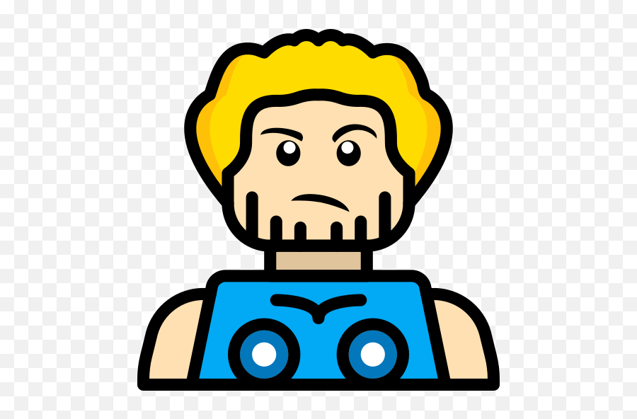 Thor - Clipart Conquistador Black White Emoji,Thor Emoticon