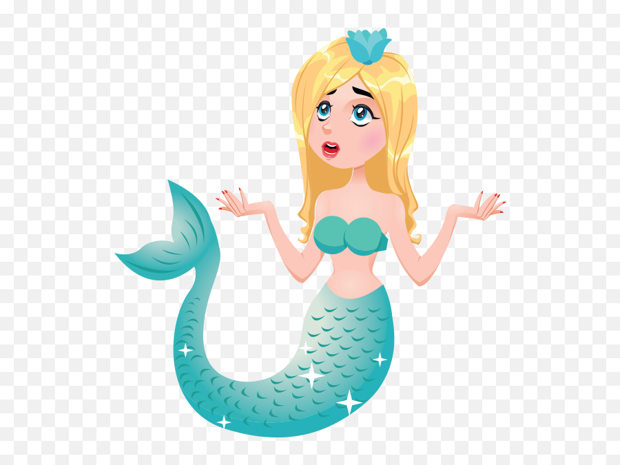 Mermaid Emoji By Glenn Powell - Mermaid Emoji Transparent,Lenny Face Emoji