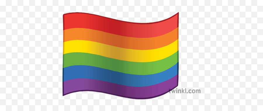 Pride Lgbt Flag Emoji Twinkl Newsroom Ks2 Illustration - Illustration,Gay Flag Emoji