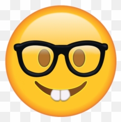 Sunglasses Emoji Pic Images - Nerd Emoji,Fireball Emoji