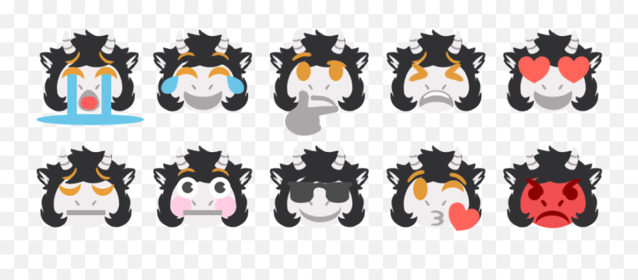 Emojis Commission Weasyl - Cartoon Emoji,Furry Emojis