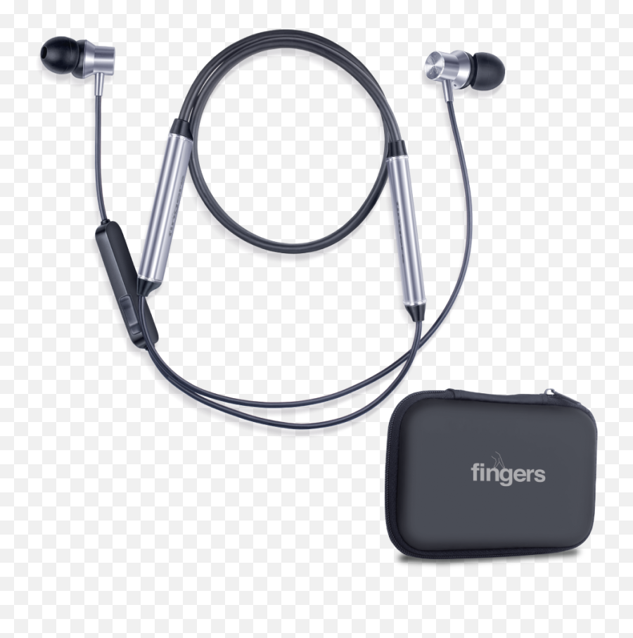 Fingers Launches Dual Battery Wireless Neckband - 2b Musi Fingers 2b Musi Addicto Emoji,2b Emoji