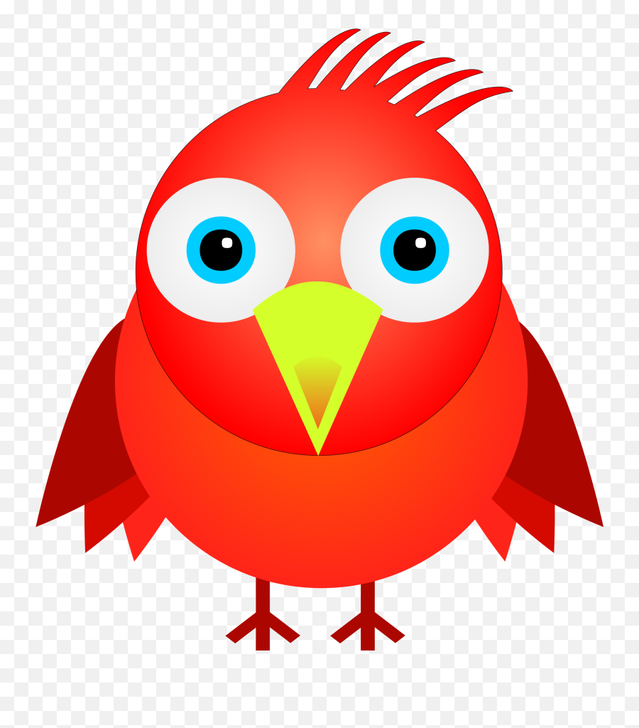 Red Bird Clipart Images - Red Bird Clipart Emoji,Red Bird Emoji