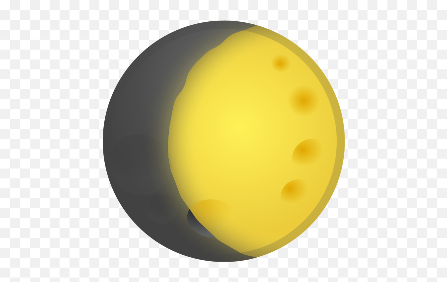 Waxing Gibbous Moon Emoji - Dot,Lacrosse Emoji