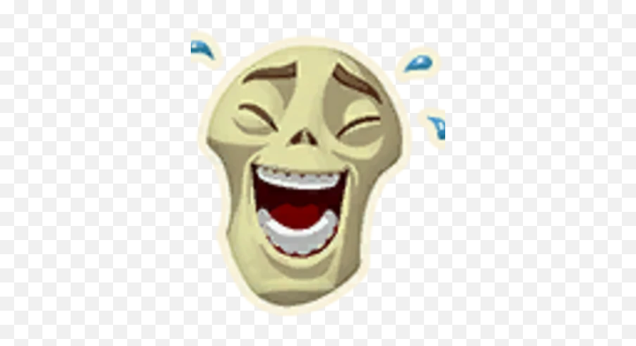 Lol - Fortnite Laughing Emoji,Lol Emoticon