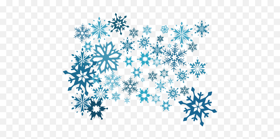 Blue Snowflakes Png U0026 Free Blue Snowflakespng Transparent - Blue Snowflakes Transparent Background Emoji,Snowflake Emoji Png