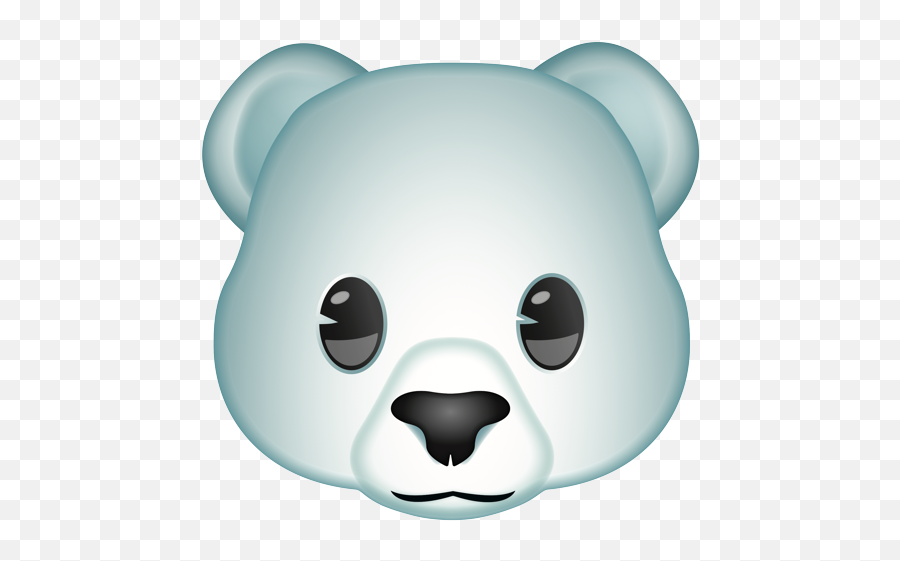 Emoji - Polar Bear Emoji,Ice Emoji