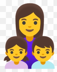 U200du200d Famille Femme Fille Et Garçon Emoji - Meaning,Emojie Worl D