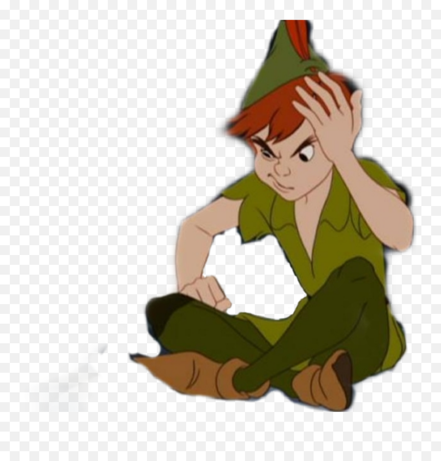 Peterpan Pan Peter Sticker - Elf Emoji,Peter Pan Emoji