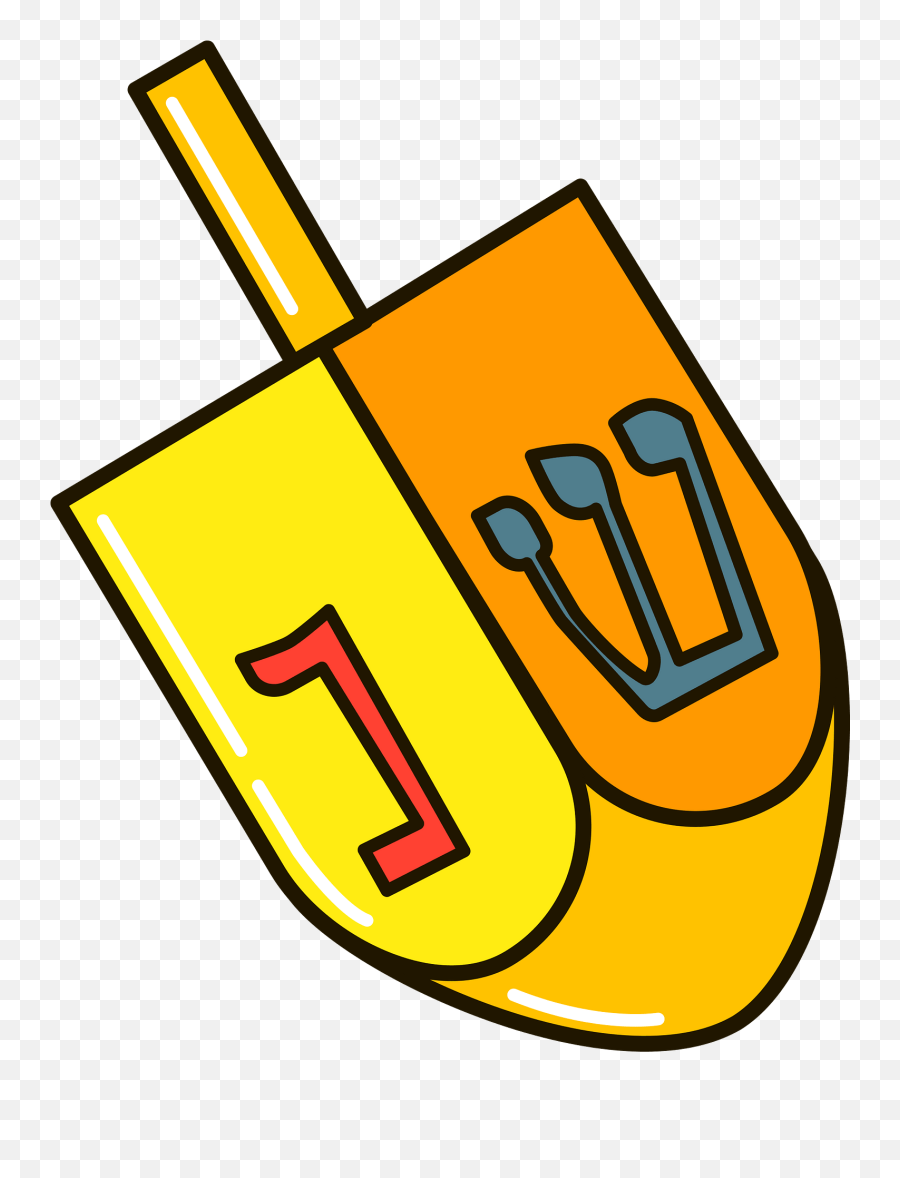 Dreidel Clipart - Transparent Dreidel Clipart Emoji,Dreidel Emoji