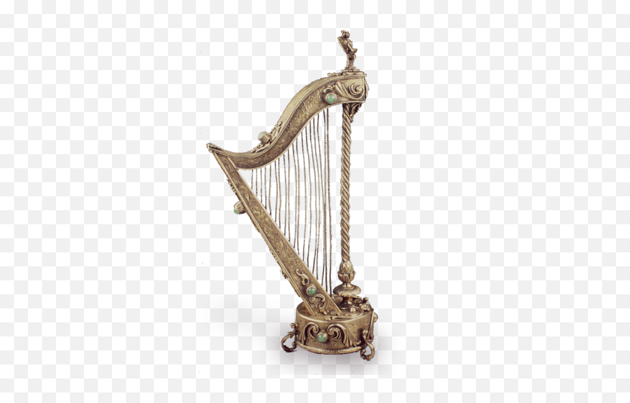 Harp Musical Instruments Sticker - Antique Emoji,Harp Emoji