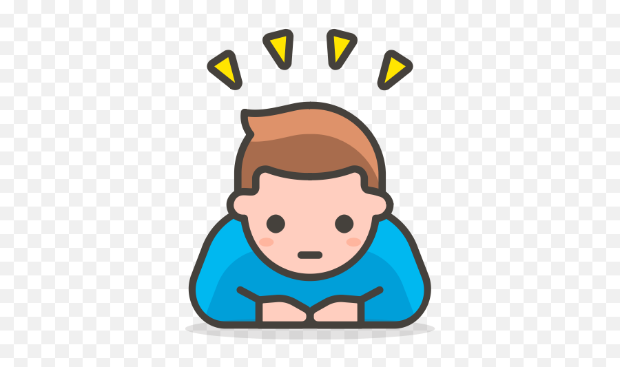 2 Bowing Man Icon - Male Emoji Png Transparent Background,Bowing Emoji