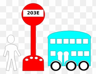 Bus Station Icons - Cartoon Emoji