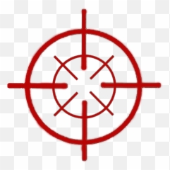 Crosshairs Red - Roblox Shift Lock Png Emoji,Crosshair Emoji - free