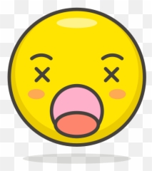 Dizzy Face Free Icon Of 780 Free Vector Emoji - Amazed Face Png,Dizzy Emoji