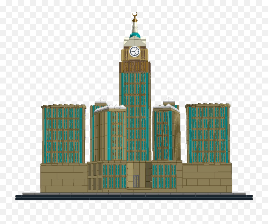 Art Mecca Watchtower Saudi - Tower Block Emoji,Mecca Emoji