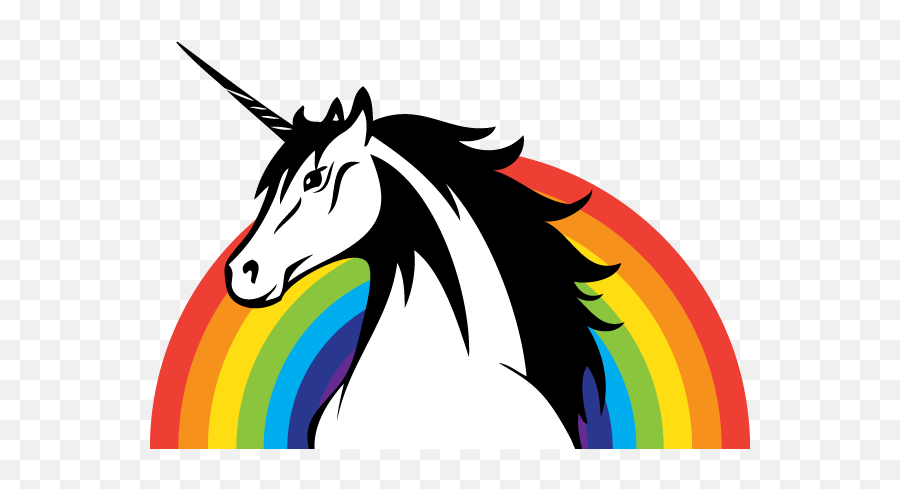 Unicorn - Rainbow Unicorn Logo Emoji,Unicorn Emoji For Android