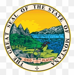 Great Seal Of Montana - Great Seal Of Montana Emoji,Puerto Rico Flag Emoji
