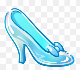 Disney Emoji Blitz - Cinderella Glass Slipper Transparent,Emoji Slippers