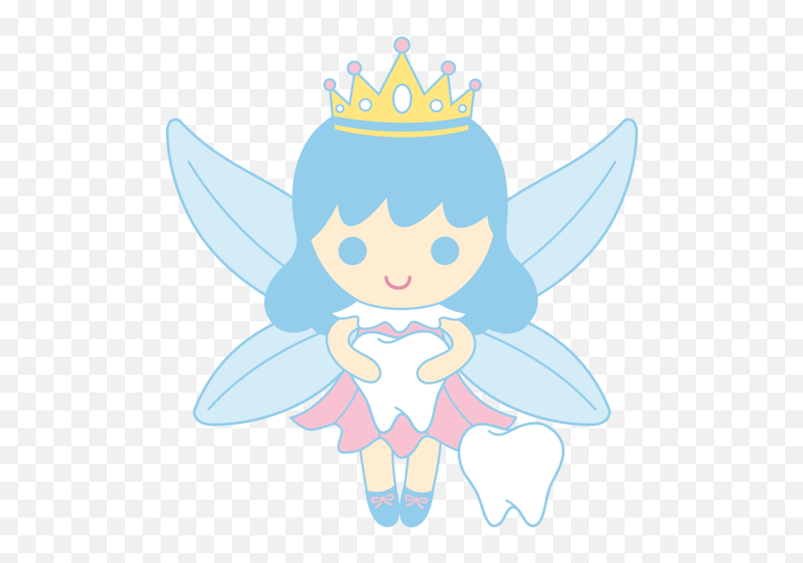 Clipart Of Tooth Fairy - Cute Tooth Fairy Clip Art Emoji,Tooth Fairy Emoji