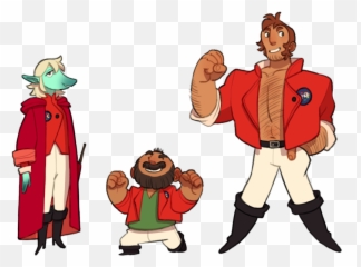 Lost Century Arms Outstretched Outfit - Taz Taako Stolen Emoji