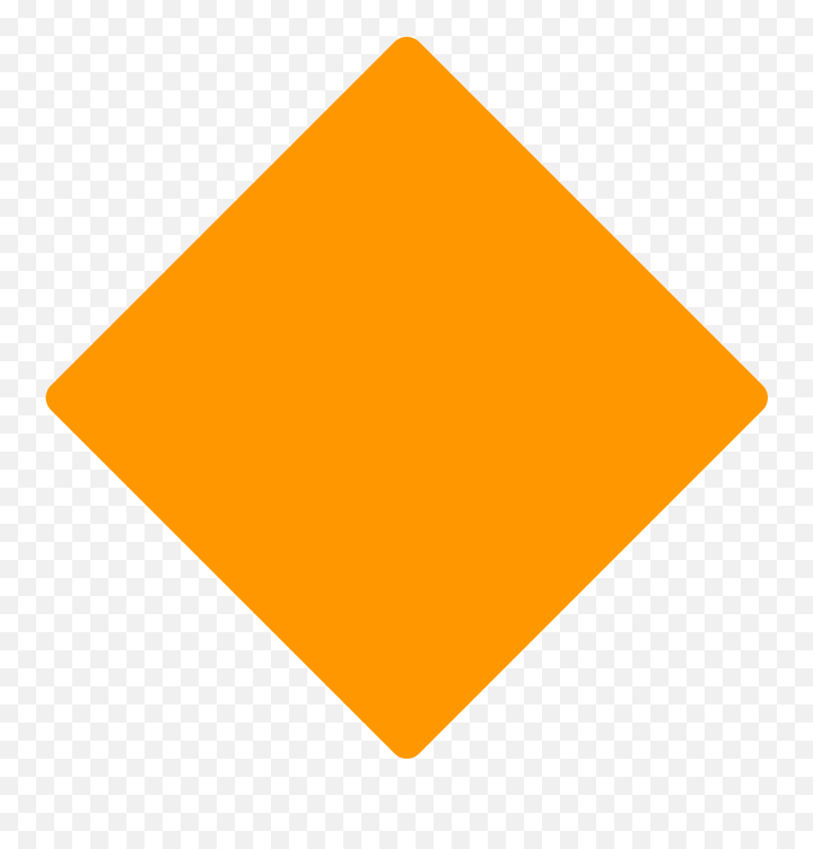 Emoji U1f536 - Diamond Shape Color Orange,Orange Emoji Png