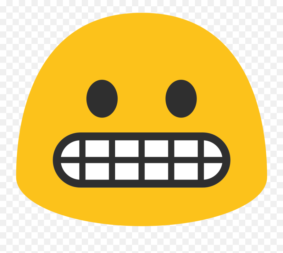 Emoji U1f62c - Emoji Android,Emoji Wikipedia