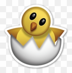 Pin - Chick Emoji Png,Egg Emoji