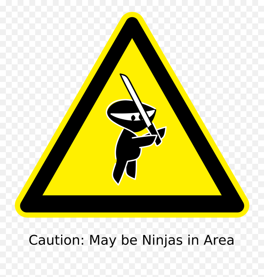 Ninja Signs Symbols Sword Fighter - Ninja Clip Art Emoji,I Don't Know Emoticon