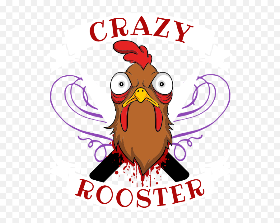 Crazy Rooster - Enkeu0027s Ink Clipart Full Size Clipart Crazy Rooster Emoji,Rooster Emoji