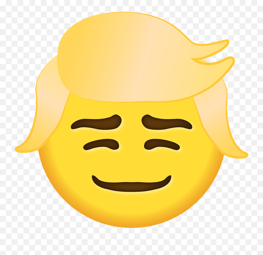 How About An Trump - Smiley Emoji,Trump Emoji